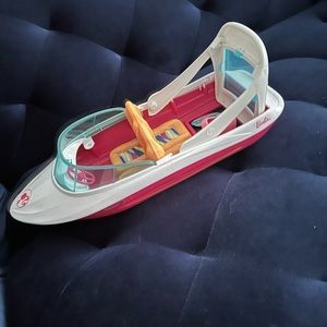 Barbie speed boat